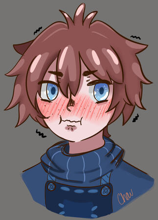 Colored Bust